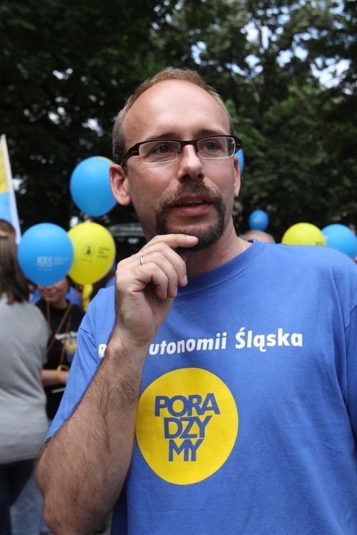 Jerzy Gorzelik, lider RAŚ
