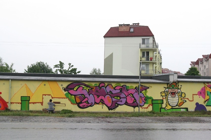 Gigantyczny mural na Zielonym Romanowie [ZDJĘCIA]