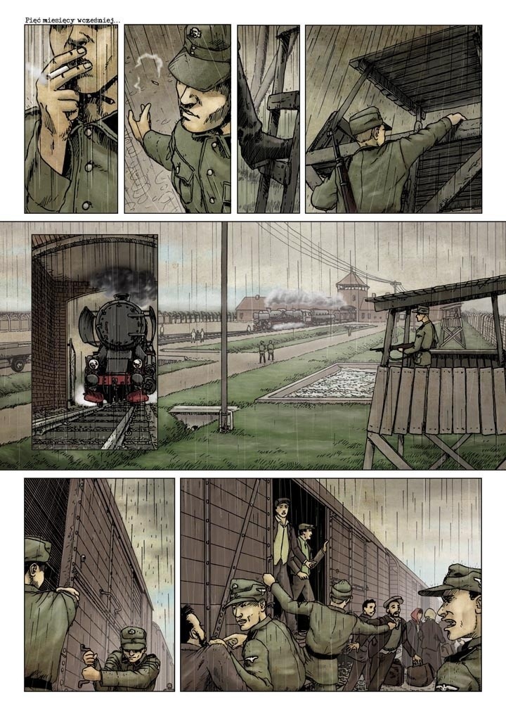 &quot;Epizody z Auschwitz&quot; - czwarty komiks [ZDJĘCIA]