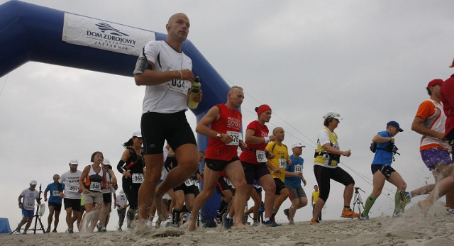 Czwarty bałtycki maraton brzegiem morza: Jastarnia - Władysławowo 2013