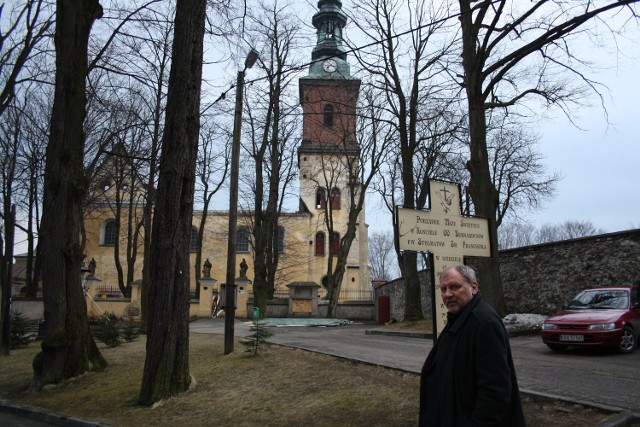 Andrzej Grabowski postanowił wspomóc zakonników po pożarze klasztoru w Alwerni