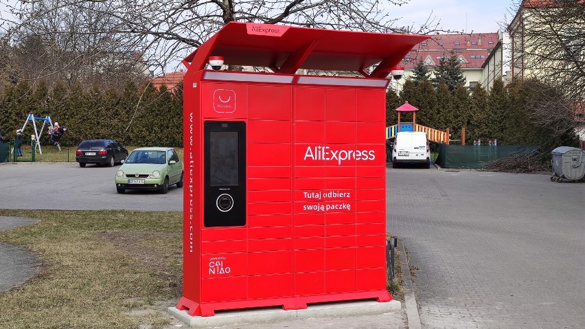 Automaty do paczek AliExpress pojawiły się w Piotrkowie