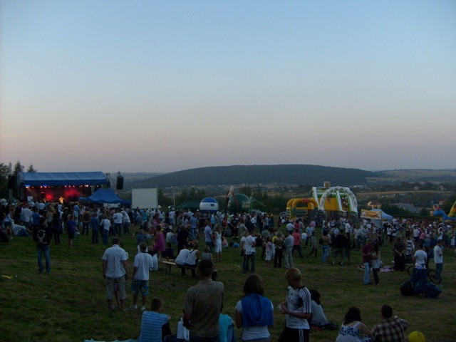 Impreza odbywa się na zboczu Łysej G&oacute;ry. Fot. Krzysztof Krzak