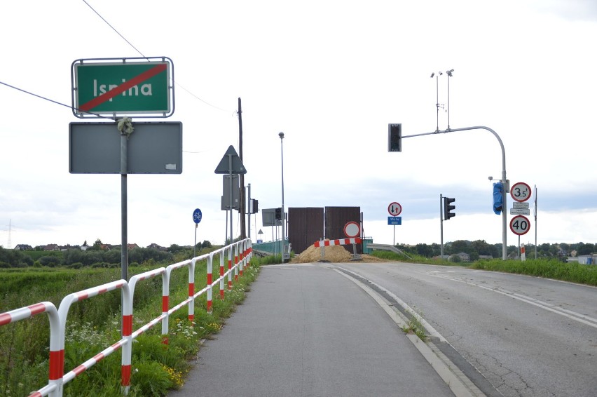 Most na Wiśle między Ispiną a Nowym Brzeskiem był zamknięty...