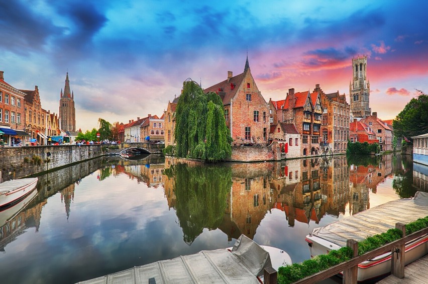 Miejsce 8 w rankingu: Belgijskie miasto Brugia to niezwykłe...