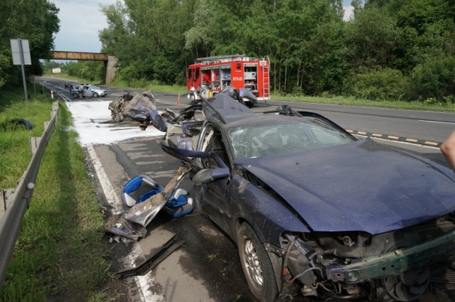 Wypadek śmiertelny w Zabrzu na DK 88