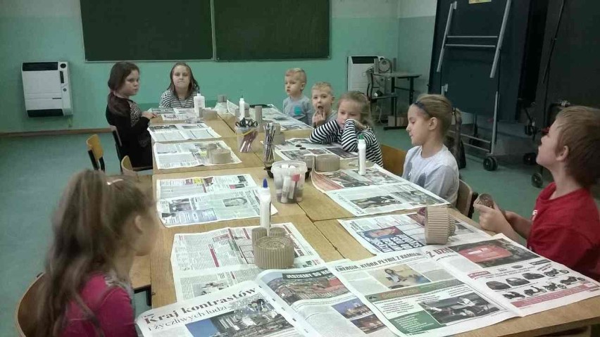 Jesienne popołudnie w bibliotece