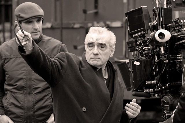 Martin Scorsese podczas pracy nad najnowszym filmem "Hugo"