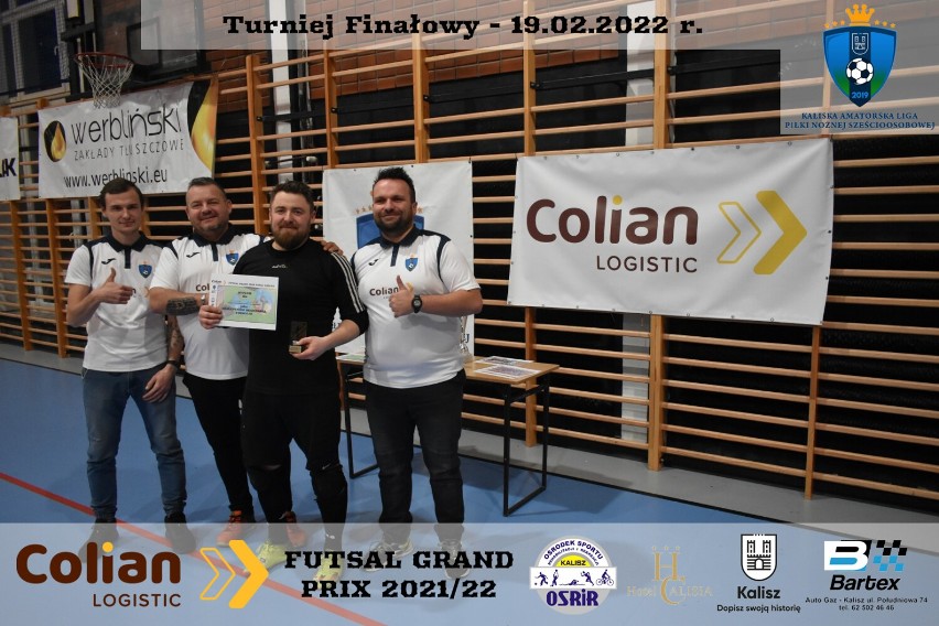 Kalisz: FC Kawęczyn zwycięzcą Colian Logistic Futsal Grand Prix 2021/22. ZDJĘCIA