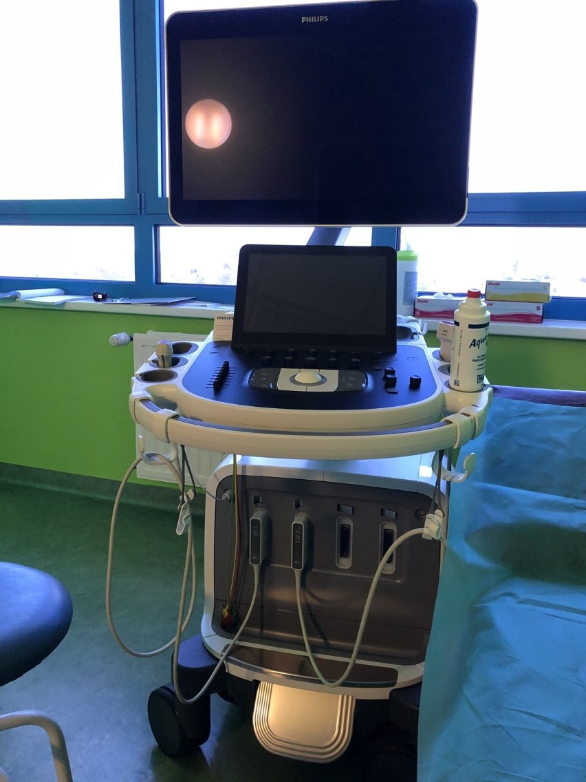 Nowy sprzęt dla szpitala w Radomsku. Echokardiograf trafi na oddział kardiologii