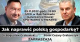 Jak naprawić polską gospodarkę? Spotkanie w MCK Bełchatów