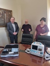 Dyrektor dziękuje za pieniądze i sprzęt medyczny przekazany szpitalowi w Nowym Dworze Gdańskim