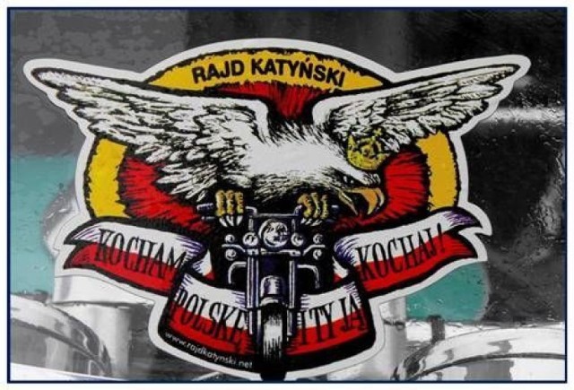 Logo Międzynarodowego Motocyklowego Rajdu Katyńskiego.
fot. Mariusz Reczulski