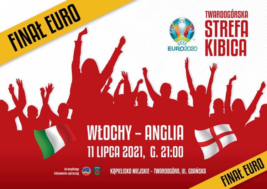 Finał Euro 2020. Twardogórska strefa kibica zaprasza na mecz!