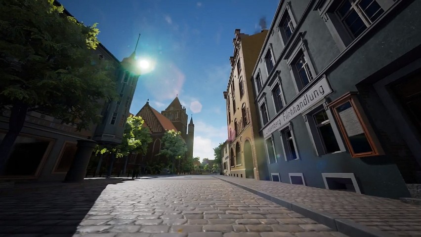 Przedwojenne Choszczno zrekonstruowano za pomocą technologii VR