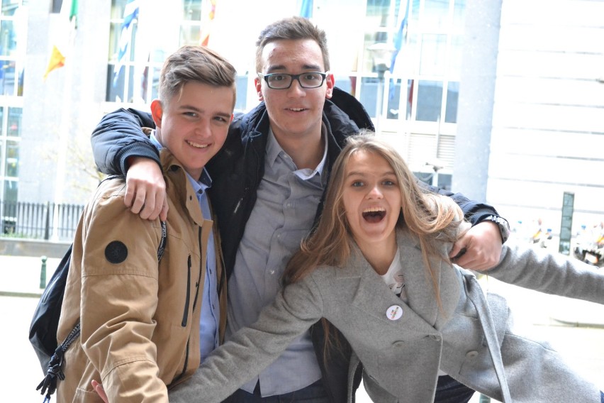 Radomszczańskie Brukselki w Brukseli. Uczniowie PSP 7 w Radomsku w nagrodę zwiedzili Brukselę i nie tylko [ZDJĘCIA]