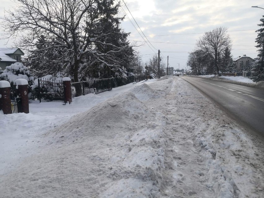 Odśnieżanie chodników na Witosa wywołało niedawno spore...