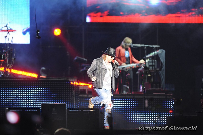 Koncert Guns N` Roses w Rybniku