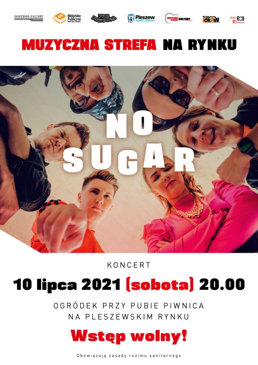 Koncert zespołu NO SUGAR już w sobotę