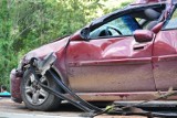 Kolizja na autostradzie A1 w kierunku Gliwic. Gigantyczny korek, ruch odbywa się tylko prawym pasem