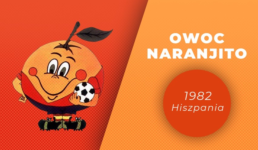 Maskotka mistrzostw w 1982 r. była... pomarańczą. Hiszpanie...