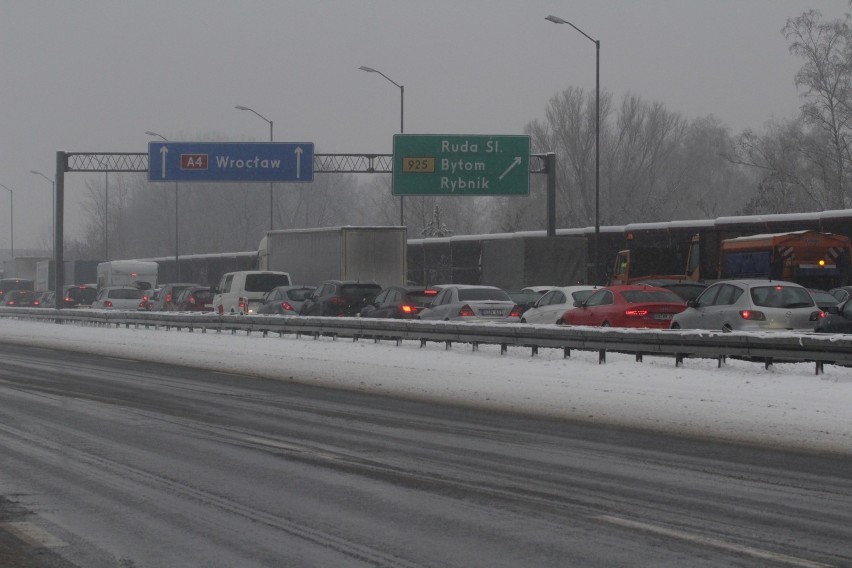 A4, odcinek Ruda Śląska - Chorzów - 61116 pojazdów na dobę