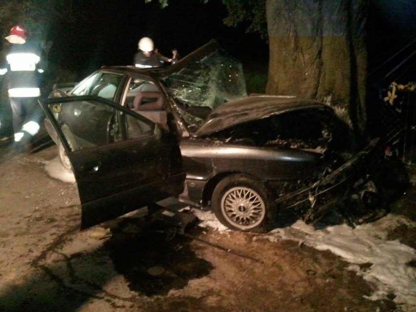 Kierowca Audi trafił do szpitala