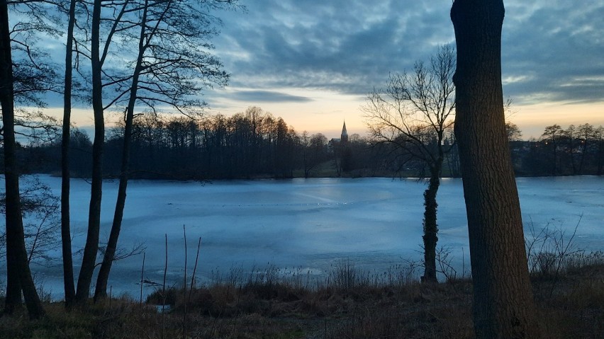 A to już jezioro w Kłodawie. Genialne miejsce na codzienne...