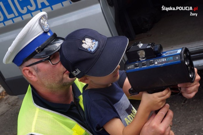 5-latek z Żor na jeden dzień został policjantem. Wrażenia - bezcenne! ZDJĘCIA
