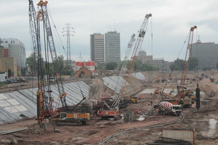 20 maja zaprezentowano postęp prac na budowie nowego dworca Łódź Fabryczna