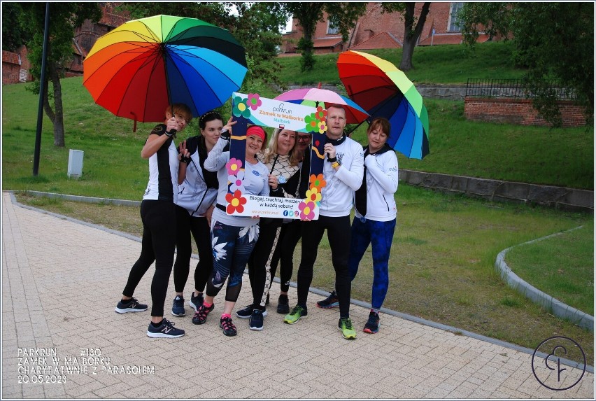 Parkrun Zamek w Malborku na rzecz stowarzyszenia Parasol