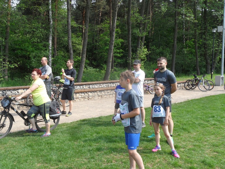 Duathlon na Dotyku Jury Biegali Jeździli na rowerze ZDJĘCIA