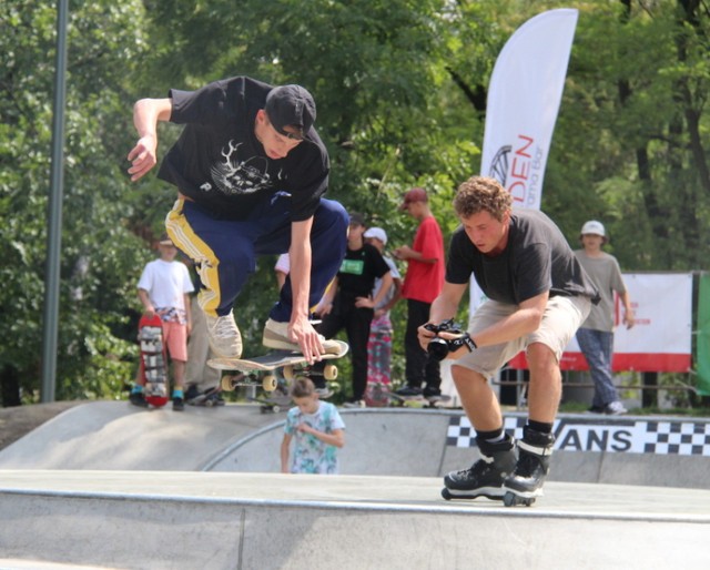 Deskorolkowe Zawody Klubowe na otwarcie nowego skate parku w Dąbrowie Górniczej