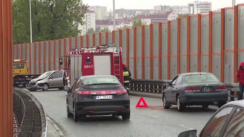 Wypadek na Trasie Siekierkowskiej