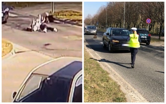 Potrącenie dwóch nastolatek na przejściu dla pieszych w Słupsku.