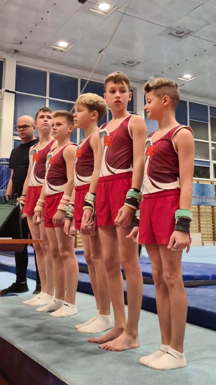 Zawodnicy Nyskiego Towarzystwa Gimnastycznego znów  zostali Mistrzami Polski
