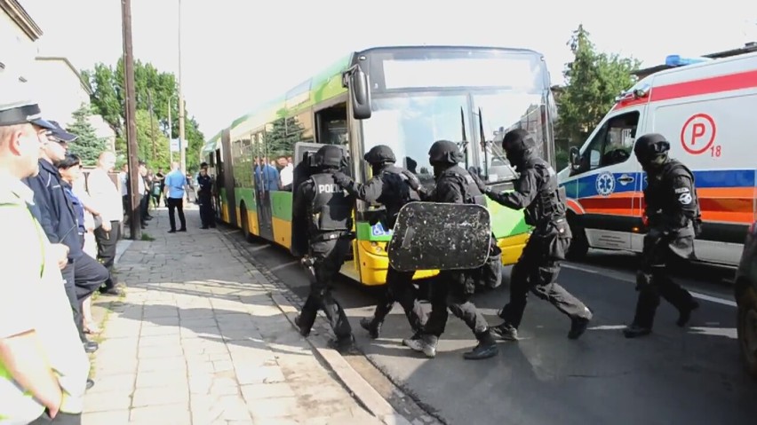 Akcja policji w Poznaniu