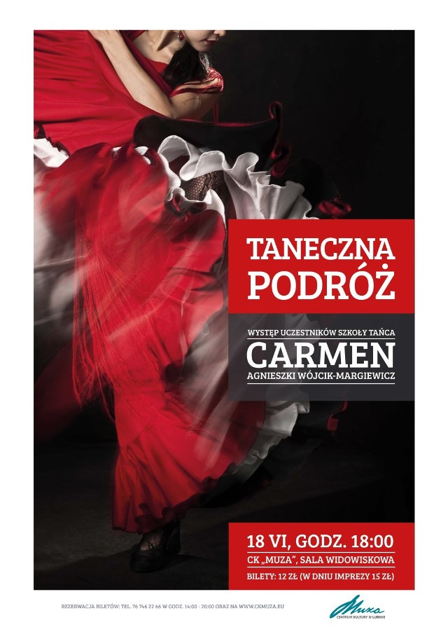 Taneczna Podróż Szkoły Tańca Carmen z Centrum Kultury Muza
