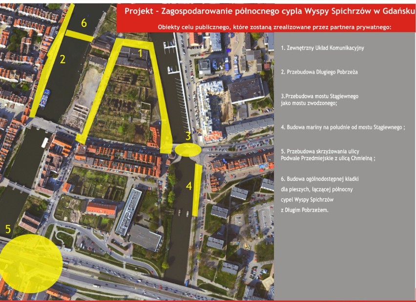 Zmiany w organizacji ruchu na Wyspie Spichrzów [MAPKI]