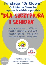 Dla szczypiora i seniora w Sieradzu. Cykl warsztatów Fundacji Dr Clown. Ruszyły zapisy