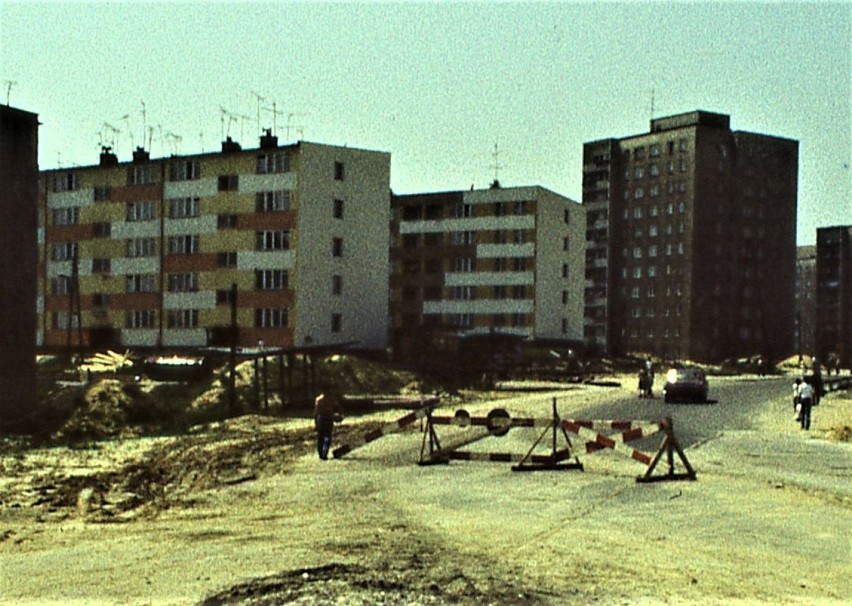 Spacer w Jastrzębiu-Zdroju w 1979 roku