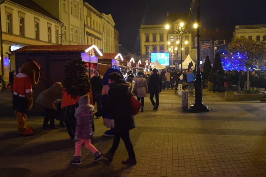 Choinka w Rybniku już świeci