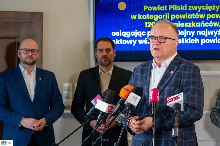Powiat Pilski najlepszy w Polsce - już po raz trzeci z rzędu! 