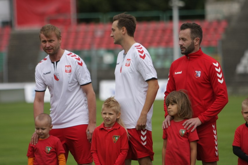 Wielki Mecz Charytatywny na Stadionie Ludowym w Sosnowcu ZDJĘCIA Zagrali znani aktorzy