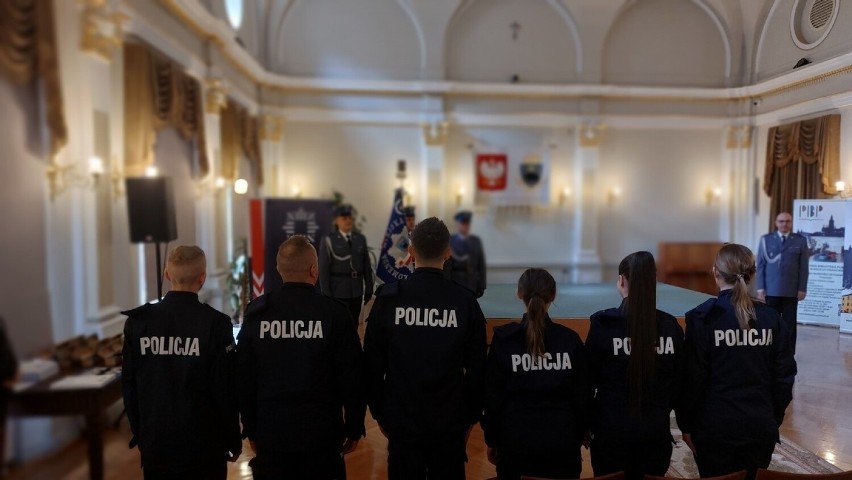 Ślubowanie nowych policjantów w Przemyślu [ZDJĘCIA]