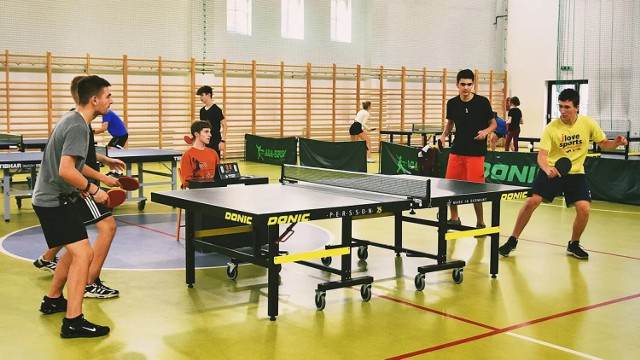 Turniej tenisa stołowego szkół ponadpodstawowych