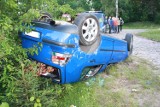 Czarna Dąbrówka: Wypadek pijanego kierowcy