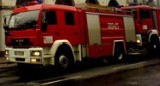 Pożar przy ul. Wyszyńskiego. Pięć osób trafiło do szpitala 