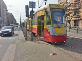 88-latka potrącona przez tramwaj na al. Kościuszki w Łodzi