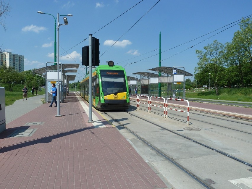 Trasa na Franowo: awaria tramwaju